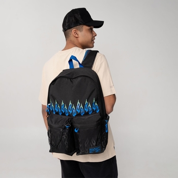 Рюкзак Yes T-126 Cold fire, черный (558930) - Pampik - 15