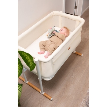 Дитяче ліжечко Childhome Evolux Bedside Crib 2 в 1, 97х64х85 см, білий (EVOBSCNW) - Pampik - 16