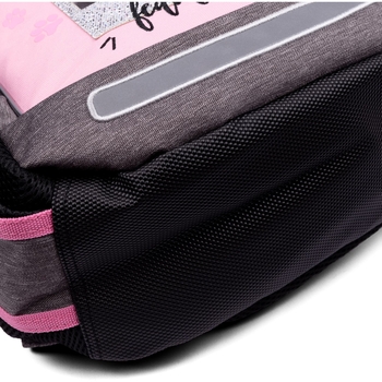 Рюкзак Yes S-83 You`re beautiful, серый с розовым (553144) - Pampik - 5