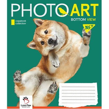 Зошит загальний Yes Photoart, А5, в лінію, 18 аркушів (766353) - Pampik - 4