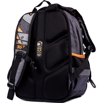 Рюкзак Yes S-86 AsPro, серый с черным (554635) - Pampik - 4