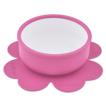 Мисочка с основой-присоской Baboo, фиолетовая (9-036) - Pampik