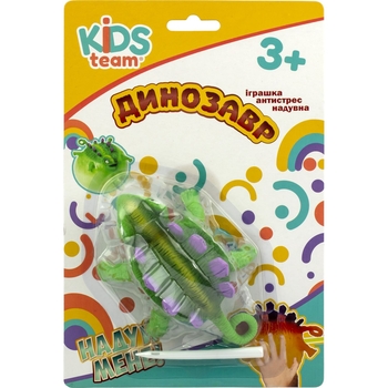 Игрушка-антистресс Kids Team надувная Динозавр зеленая (CKS-10233C_2) - Pampik - 2