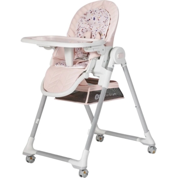 Стільчик для годування Kinderkraft Lastree рожевий (00-00304464) - Pampik