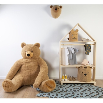 Набір корзин для іграшок Childhome Teddy, 3 шт., коричневий (CCBTBSET) - Pampik - 5