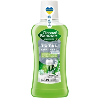 Ополіскувач для ротової порожнини Лісовий Бальзам Природна свіжість, 400 мл - Pampik