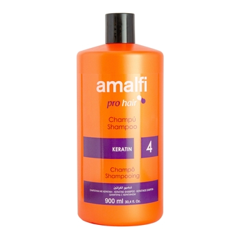 Шампунь Amalfi Keratin, 900 мл - Pampik