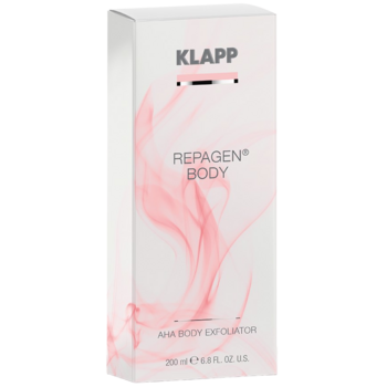 Фруктовый пилинг для тела Klapp Repagen Body Aha Body Exfoliator, 200 мл - Pampik