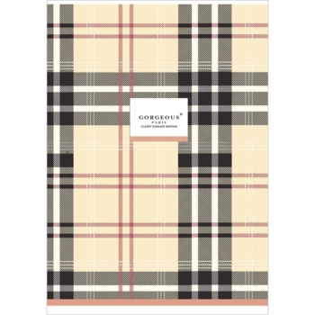 Зошит загальний Student, А4, в лінію, 40 аркушів, бежевий (A4-040-5213L) - Pampik