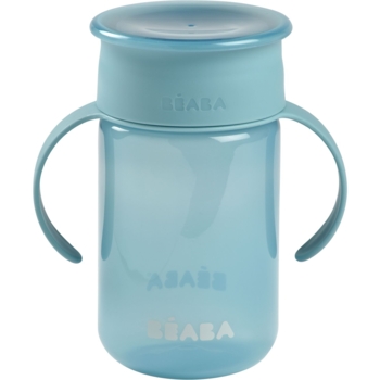 Поїльник-непроливайка Beaba 360°, блакитний, 340 мл (913572) - Pampik