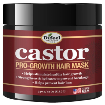 Маска для волосся Difeel Pro-Growth Castor Hair Mask, 340 г - Pampik