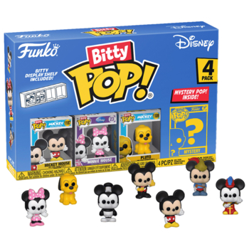Набор игровых фигурок Funko Bitty Pop Disney Series 1, 4 шт. (76340) - Pampik