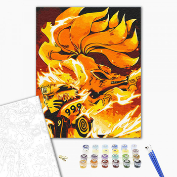 Картина за номерами ArtCraft Наруто Перевтілення 40x50 см (10262-AC) - Pampik - 3