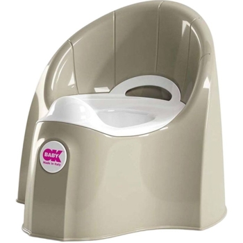 Горщик анатомічний OK Baby Pasha, сірий (38912300) - Pampik