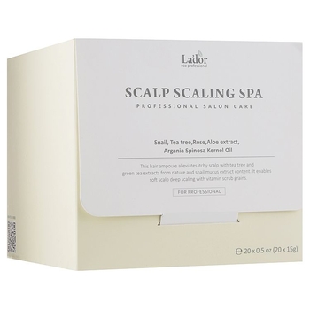 Сыворотка-пилинг для кожи головы La'dor Scalp Scaling Spa, 300 мл (20 шт. по 15 мл) - Pampik - 2