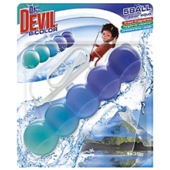 Туалетные шарики Dr.Devil Полярная Вода, 35 г - Pampik