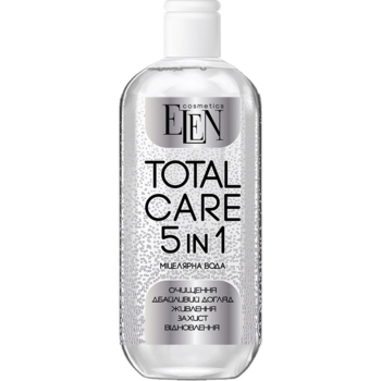 Мицеллярная вода Elen Cosmetics Total Care 5 в 1, 500 мл - Pampik