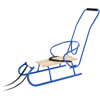 Санки Vitan Овен зі спинкою сині (2130007) - Pampik - 3