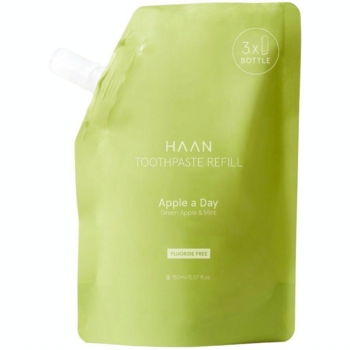 Зубна паста Haan Apple a Day Відбілююча, натуральна, запасний блок, 150 мл - Pampik
