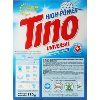 Пральний порошок Tino High-Power Universal Mountain Spring, 350 г - Pampik - 3