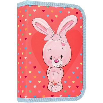 Пенал жесткий 1 Вересня HP-04 Pretty, 13х21х4 см, красный (532904) - Pampik