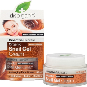 Гель-крем для обличчя з екстрактом секрету равлика Dr. Organic Bioactive Skincare Snail Gel Cream 50 мл - Pampik