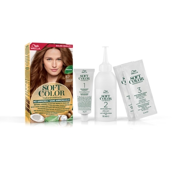 Фарба для волосся Wella Soft Color відтінок 67 Шоколад, 125 мл - Pampik - 5