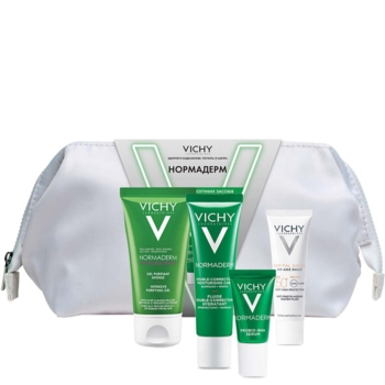 Набір Vichy Normaderm для корекції недоліків жирної та проблемної шкіри обличчя (VUA03570) - Pampik
