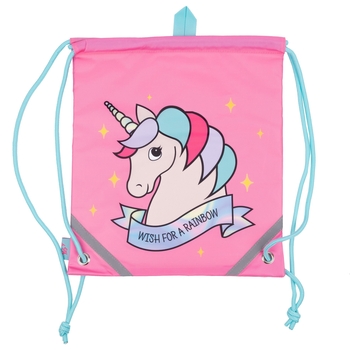 Сумка для взуття Yes SB-10 Unicorn рожева (559129) - Pampik
