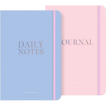 Зошит для записів MonAmi, А5, 3 види лініювання, 96 арк., блакитний (A5-IC-096-760) - Pampik - 2