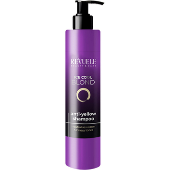Шампунь Revuele Ice Cool Blond Anti-Yellow, для нейтралізації жовтизни, 330 мл - Pampik