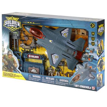 Ігровий набір Chap Mei Soldier Force Stealth F-35 Combat Jet (545167) - Pampik - 3