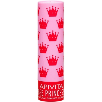 Бальзам для губ Apivita Принцеса-бджілка, з абрикосом та медом, 4,4 г - Pampik
