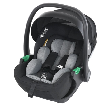 Автокресло El Camino i-FIX ME 1110 Royal Dark Gray темно-серое (25882) - Pampik