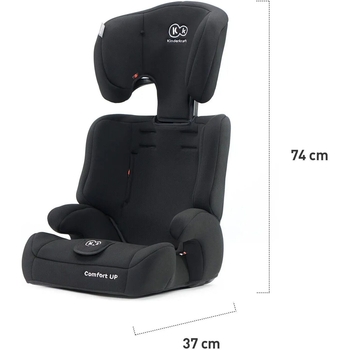 Автокрісло Kinderkraft Comfort Up Pink сіре з рожевим (00-00158113) - Pampik - 9