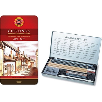 Набор художественный Koh-i-Noor Gioconda 10 предметов (8890) - Pampik