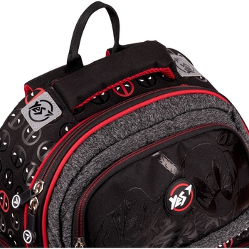 Рюкзак Yes S-87 Marvel.Deadpool, черный с красным (553905) - Pampik - 7