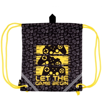 Сумка для взуття Yes SB-10 Game чорна (559146) - Pampik