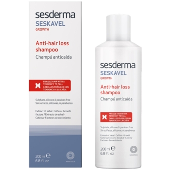 Шампунь Sesderma Seskavel Growth Anti-hair loss проти випадання волосся, 200 мл - Pampik