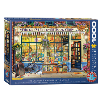 Пазл Eurographics Лучший книжный магазин Гарри Уолтон, 1000 элементов (6000-5351) - Pampik