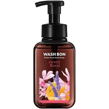 Піна-мило для рук Wash Bon з ароматом квітів, 500 мл (23894) - Pampik