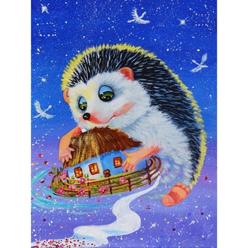 Алмазна мозаїка Santi Тримаю біля серця, 30х40 см (954436) - Pampik