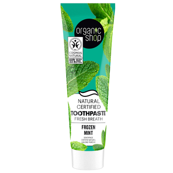 Зубная паста Organic Shop Frozen Mint освежающая 100 мл - Pampik