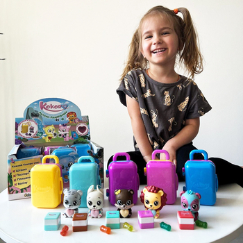 Колекційний ігровий набір #sbabam Kokoro Малюки-мандрівники, 9 шт. (2/CN22-CDU) - Pampik - 10