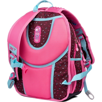 Рюкзак Yes S-58 Sweet cream, розовый с коричневым (553152) - Pampik - 3