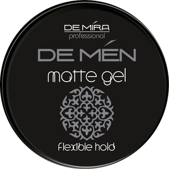 Матовий гель DeMira Professional DeMen Matte Gel для укладання волосся, 200 мл - Pampik
