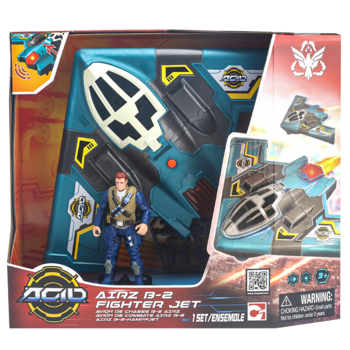 Ігровий набір A.C.I.D. Morphozor Airz B-2 Fighter Jet (535200) - Pampik - 2
