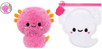 Мягкая игрушка-антистресс Fluffie Stuffiez Пушистый сюрприз Аксолотль (593447-6) - Pampik - 3