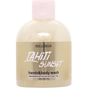 Зволожувальний гель для рук і тіла Hollyskin Tahiti Sunset, 300 мл - Pampik