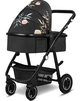 Универсальная коляска 2 в 1 Lionelo Amber Lovin, черная (LO-AMBER LOVIN (2in1)) - Pampik - 5